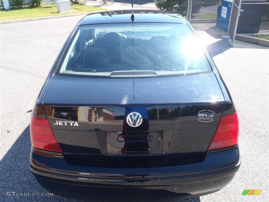 2002 Jetta GLS Sedan - Black / Black photo #25