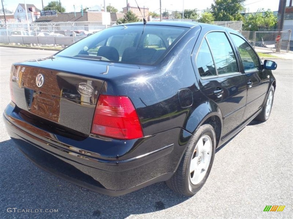 2002 Jetta GLS Sedan - Black / Black photo #26