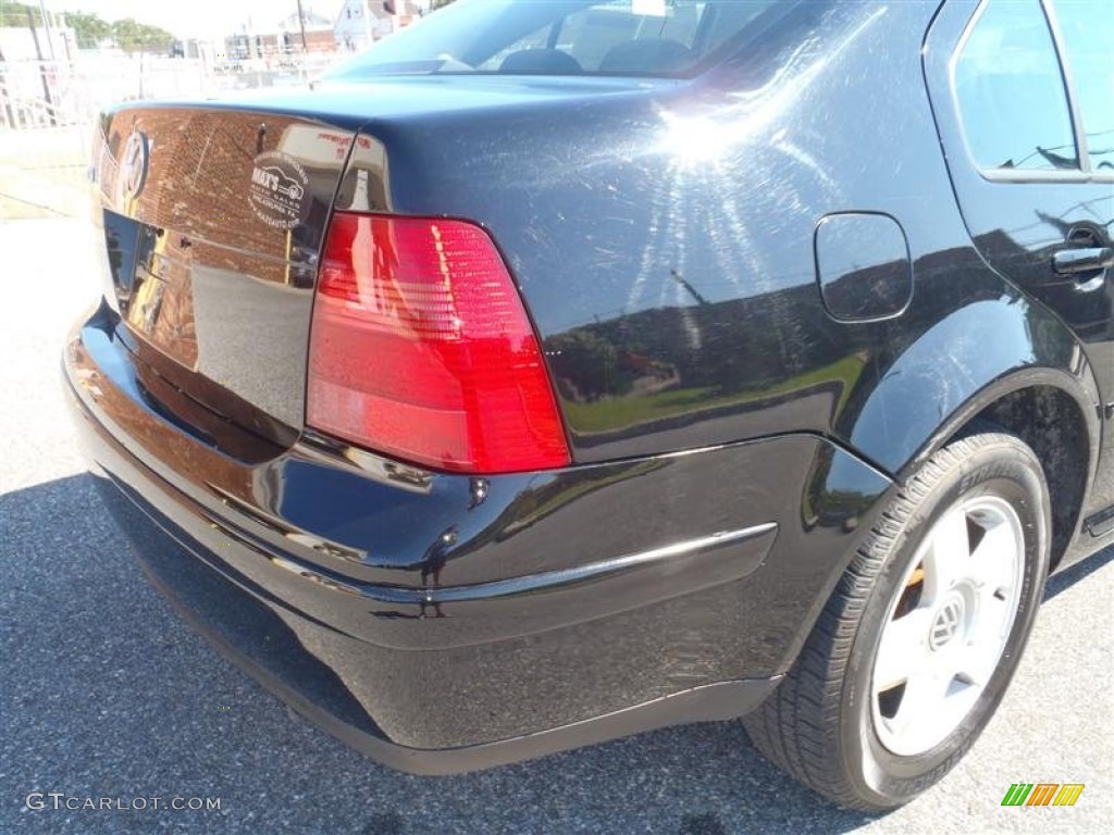 2002 Jetta GLS Sedan - Black / Black photo #27