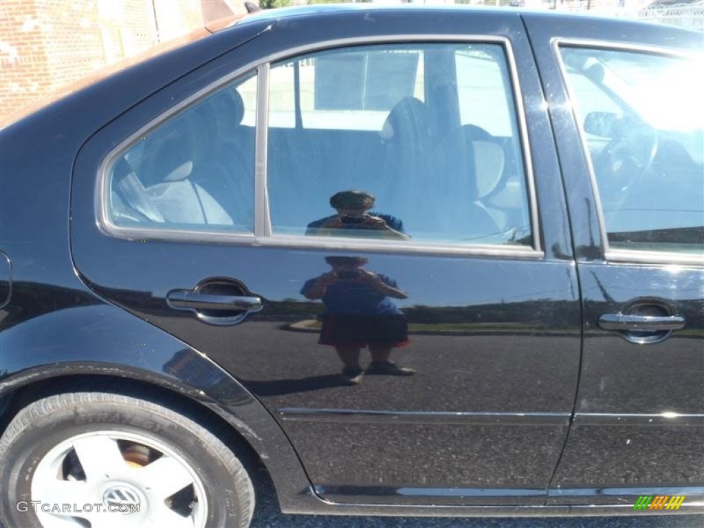 2002 Jetta GLS Sedan - Black / Black photo #29