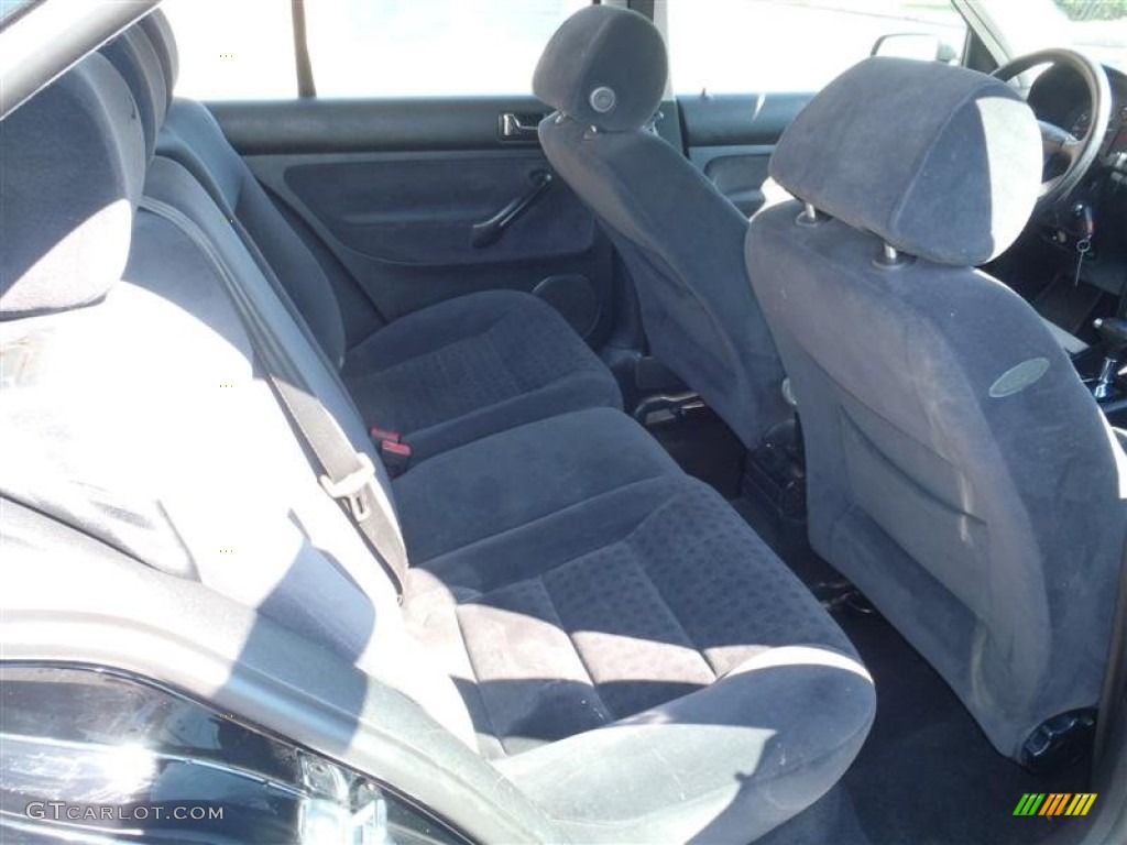 2002 Jetta GLS Sedan - Black / Black photo #40