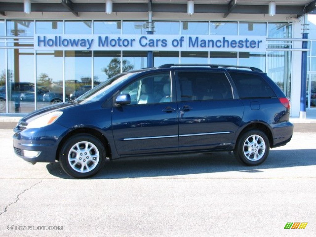 2004 Sienna XLE Limited AWD - Stratosphere Mica / Stone Gray photo #1