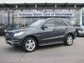 2012 Steel Grey Metallic Mercedes-Benz ML 350 BlueTEC 4Matic  photo #1