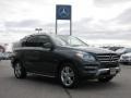 2012 Steel Grey Metallic Mercedes-Benz ML 350 BlueTEC 4Matic  photo #3