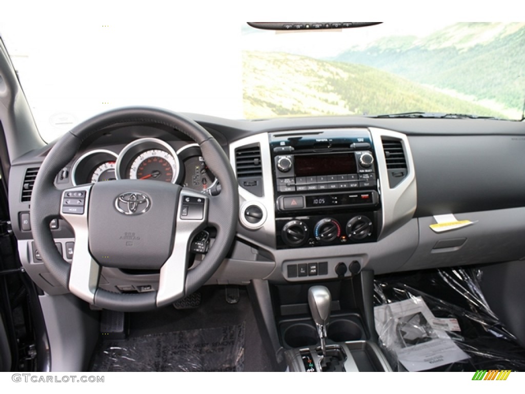 2012 Tacoma TX Pro Double Cab 4x4 - Magnetic Gray Mica / Graphite photo #8