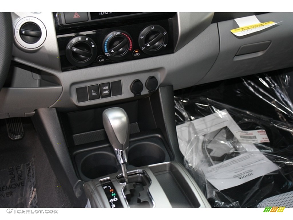 2012 Tacoma TX Pro Double Cab 4x4 - Magnetic Gray Mica / Graphite photo #10
