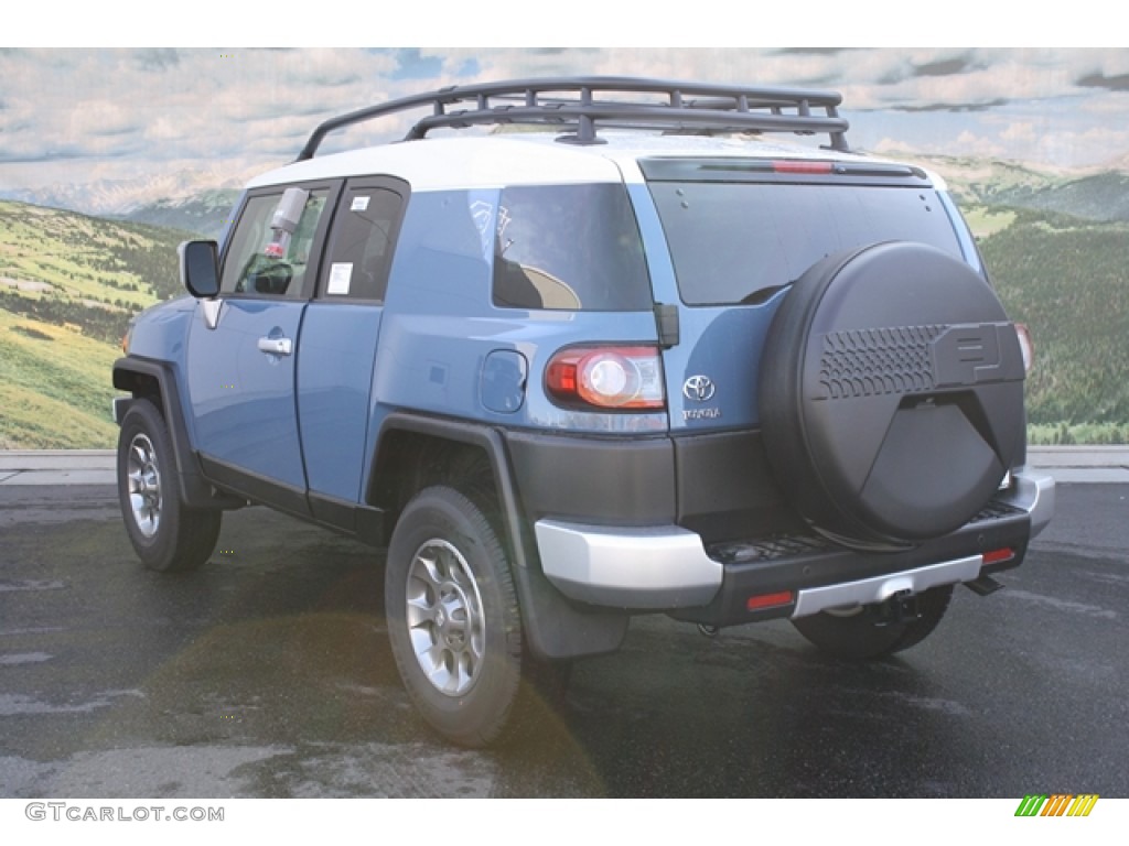 2012 FJ Cruiser 4WD - Cavalry Blue / Dark Charcoal photo #2