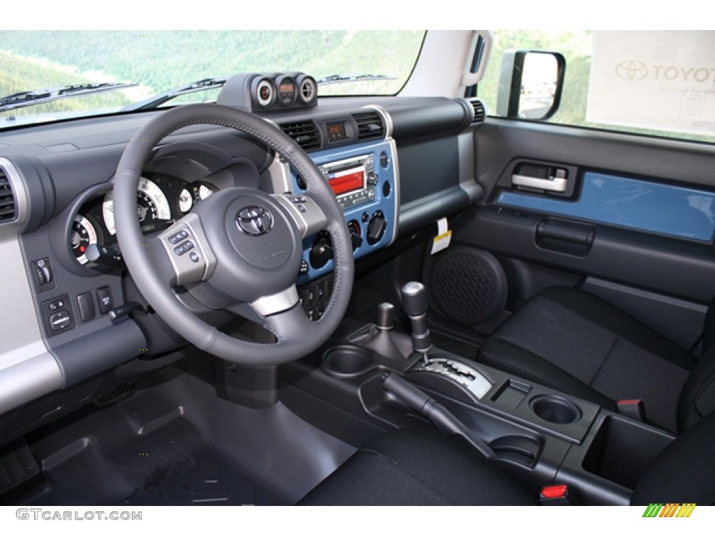 2012 FJ Cruiser 4WD - Cavalry Blue / Dark Charcoal photo #4