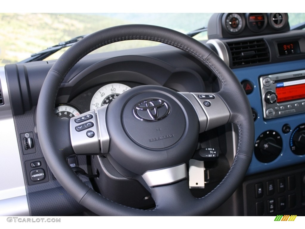 2012 FJ Cruiser 4WD - Cavalry Blue / Dark Charcoal photo #9