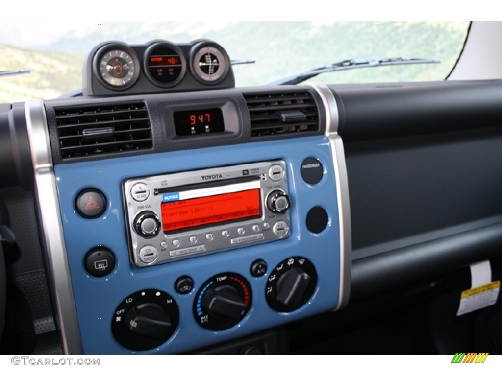 2012 FJ Cruiser 4WD - Cavalry Blue / Dark Charcoal photo #10