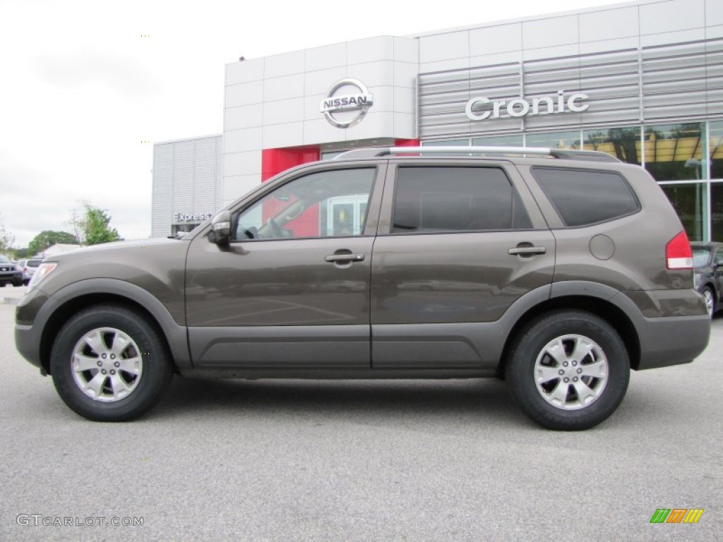2009 Borrego LX V6 - Metal Bronze / Beige photo #2