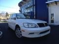 Innsbruck White 2002 Mitsubishi Lancer LS