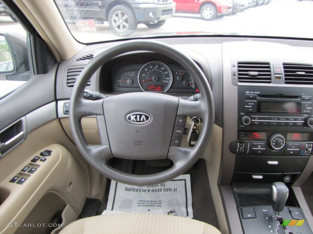 2009 Borrego LX V6 - Metal Bronze / Beige photo #15
