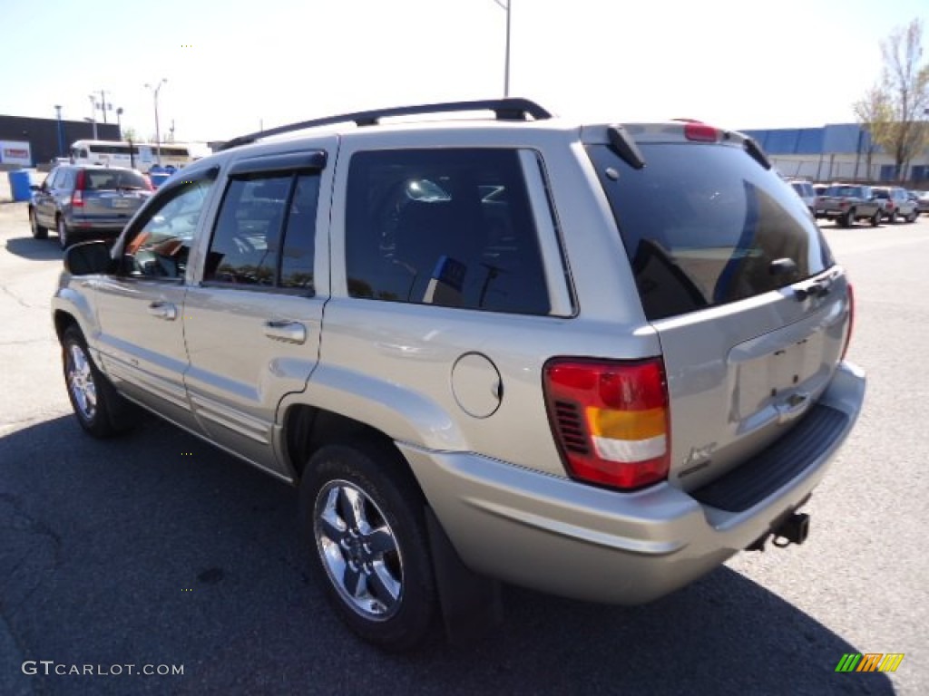 2003 Grand Cherokee Limited 4x4 - Light Pewter Metallic / Taupe photo #3