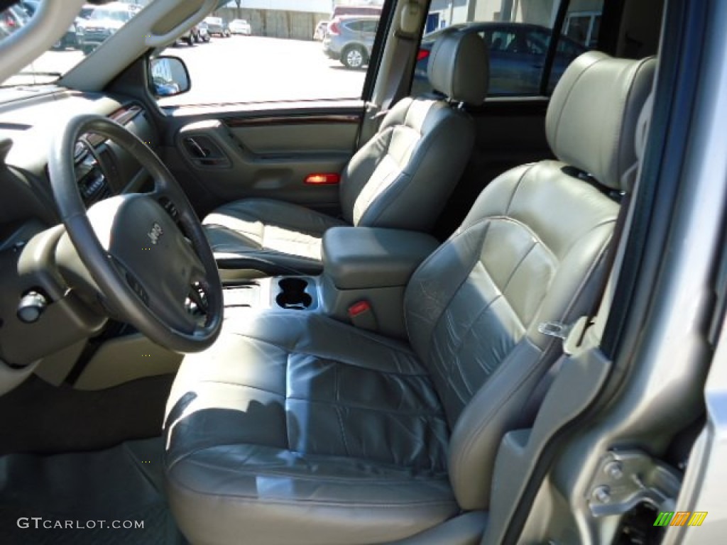 2003 Grand Cherokee Limited 4x4 - Light Pewter Metallic / Taupe photo #8