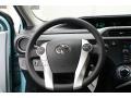 2012 Summer Rain Metallic Toyota Prius c Hybrid Three  photo #10
