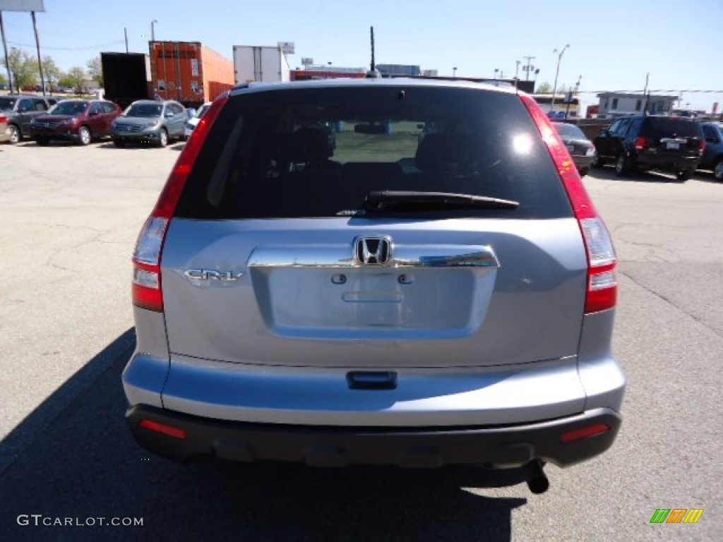 2009 CR-V EX-L 4WD - Glacier Blue Metallic / Gray photo #4