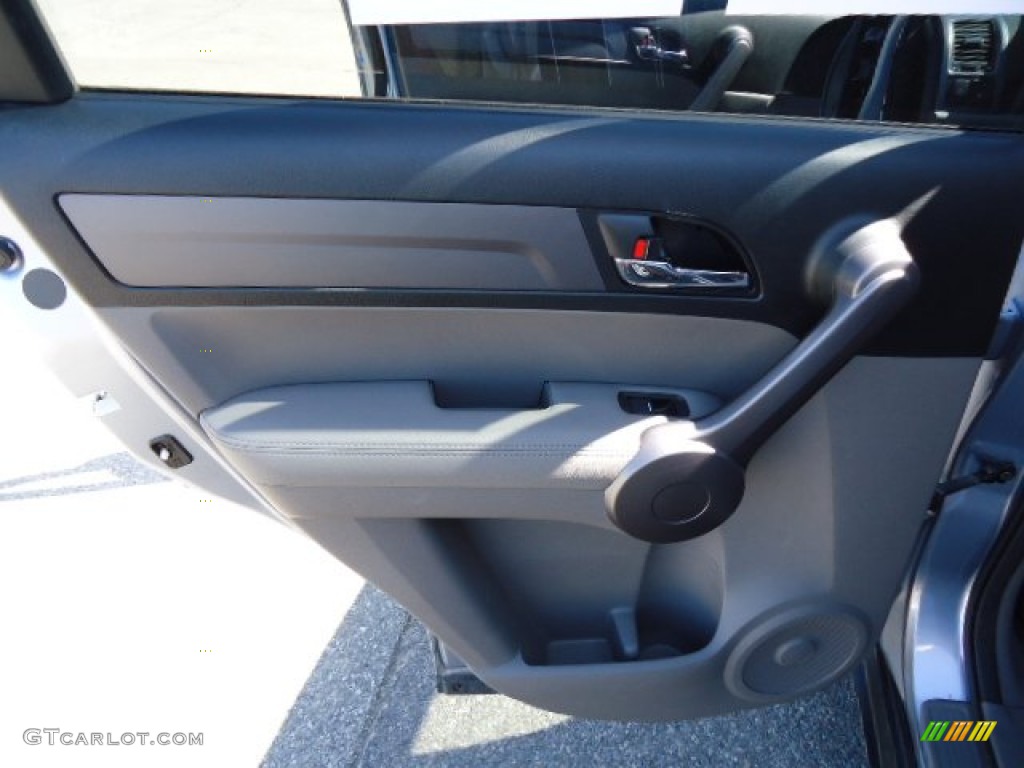 2009 CR-V EX-L 4WD - Glacier Blue Metallic / Gray photo #13