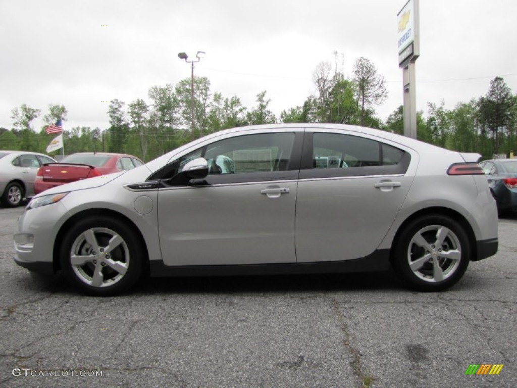 Silver Ice Metallic 2012 Chevrolet Volt Hatchback Exterior Photo #63499792