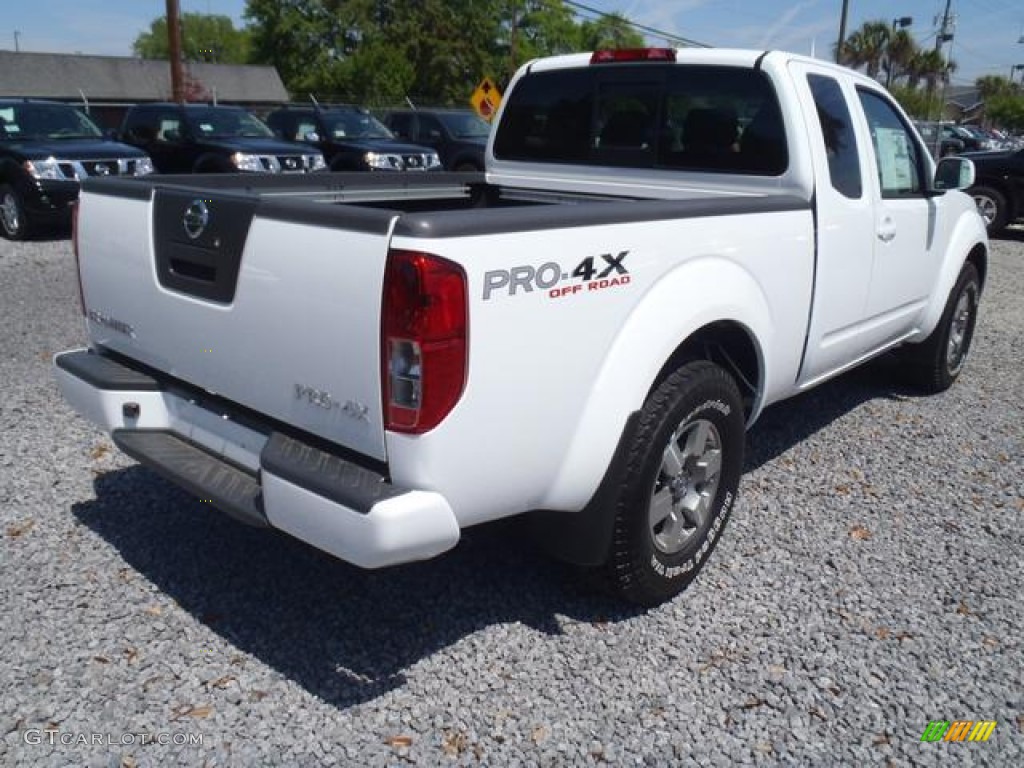 Avalanche White 2012 Nissan Frontier Pro-4X King Cab 4x4 Exterior Photo #63504562
