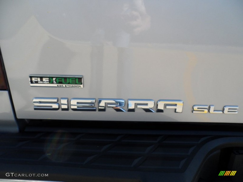 2011 Sierra 1500 Texas Edition Extended Cab - Pure Silver Metallic / Dark Titanium/Light Titanium photo #15
