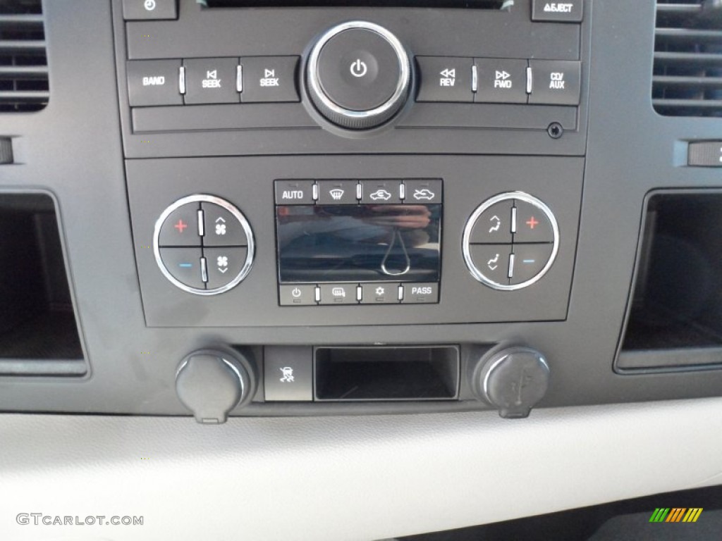 2011 Sierra 1500 Texas Edition Extended Cab - Pure Silver Metallic / Dark Titanium/Light Titanium photo #34