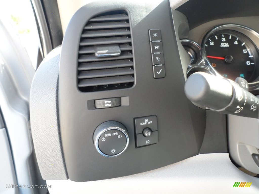 2011 Sierra 1500 Texas Edition Extended Cab - Pure Silver Metallic / Dark Titanium/Light Titanium photo #38