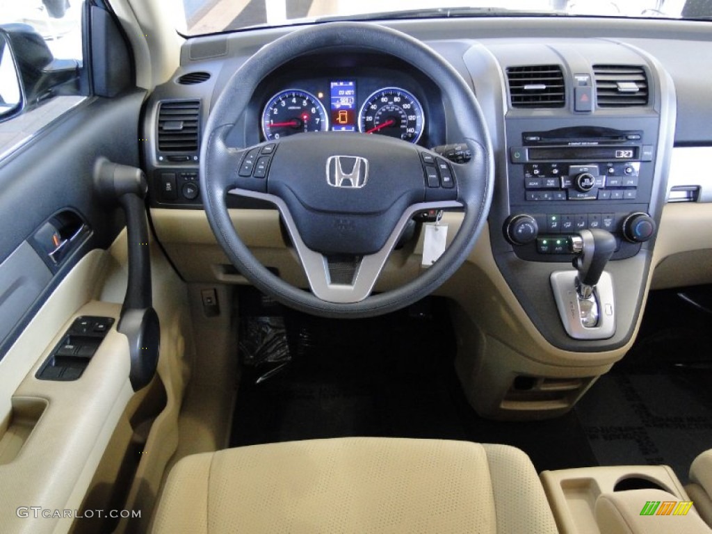 2010 Honda CR-V EX Ivory Dashboard Photo #63508342