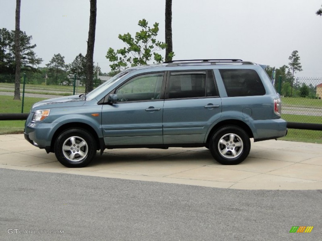 Steel Blue Metallic 2008 Honda Pilot EX-L Exterior Photo #63508545