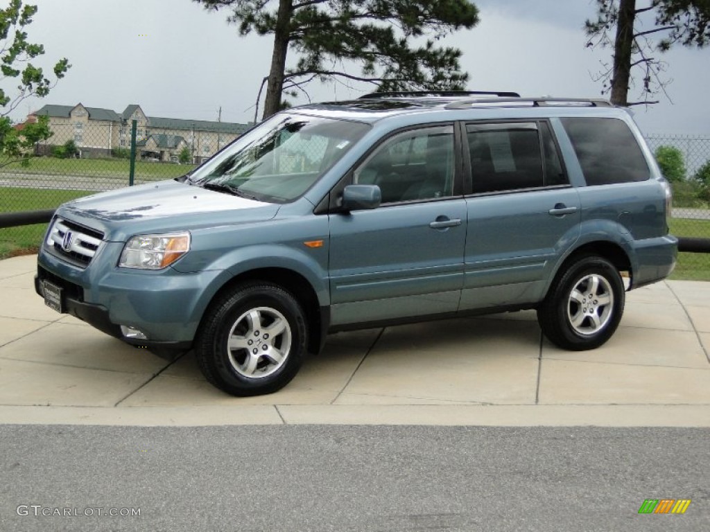 Steel Blue Metallic 2008 Honda Pilot EX-L Exterior Photo #63508552