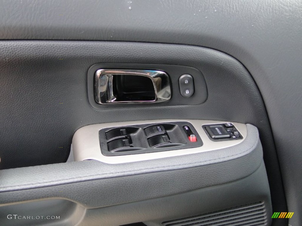 2008 Pilot EX-L - Steel Blue Metallic / Gray photo #14