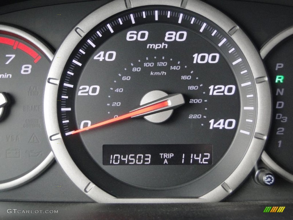 2008 Pilot EX-L - Steel Blue Metallic / Gray photo #18