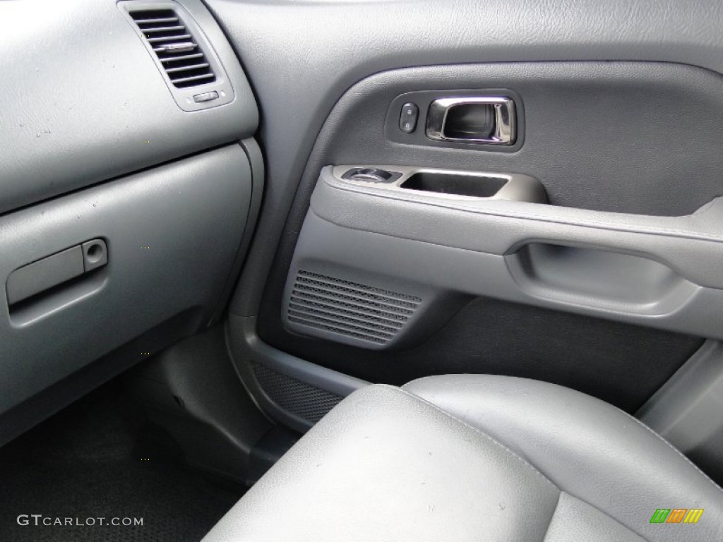 2008 Pilot EX-L - Steel Blue Metallic / Gray photo #22