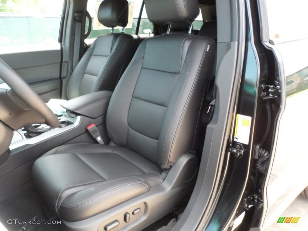 Charcoal Black Interior 2013 Ford Explorer XLT Photo #63509017