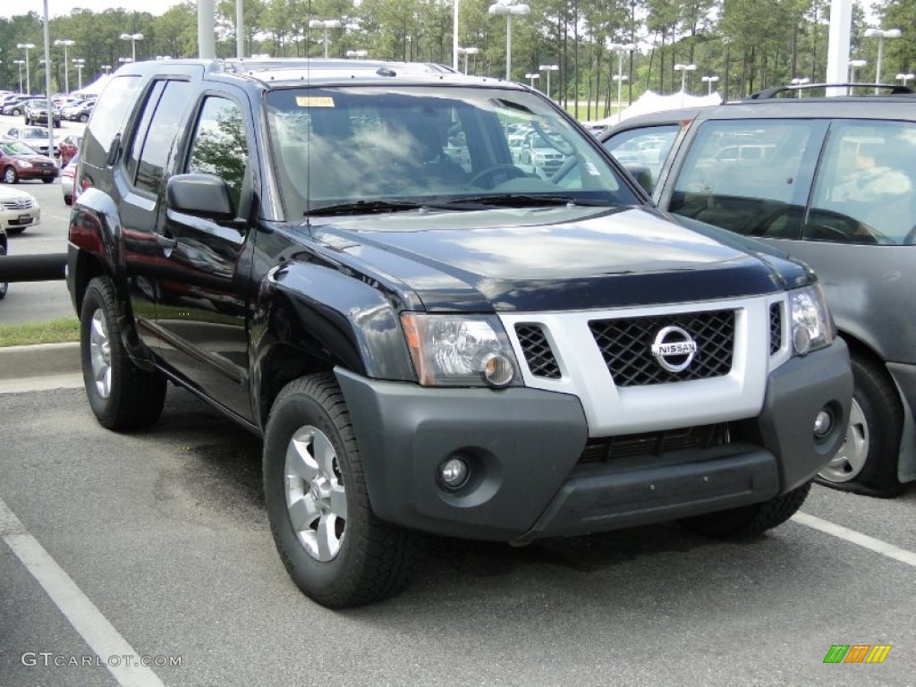 2009 Xterra S - Super Black / Graphite/Steel photo #38