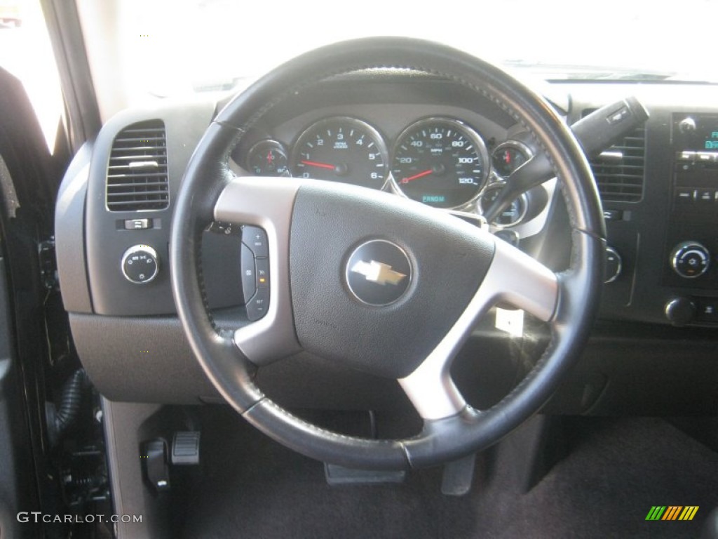 2009 Silverado 1500 LT Z71 Crew Cab 4x4 - Black Granite Metallic / Ebony photo #10