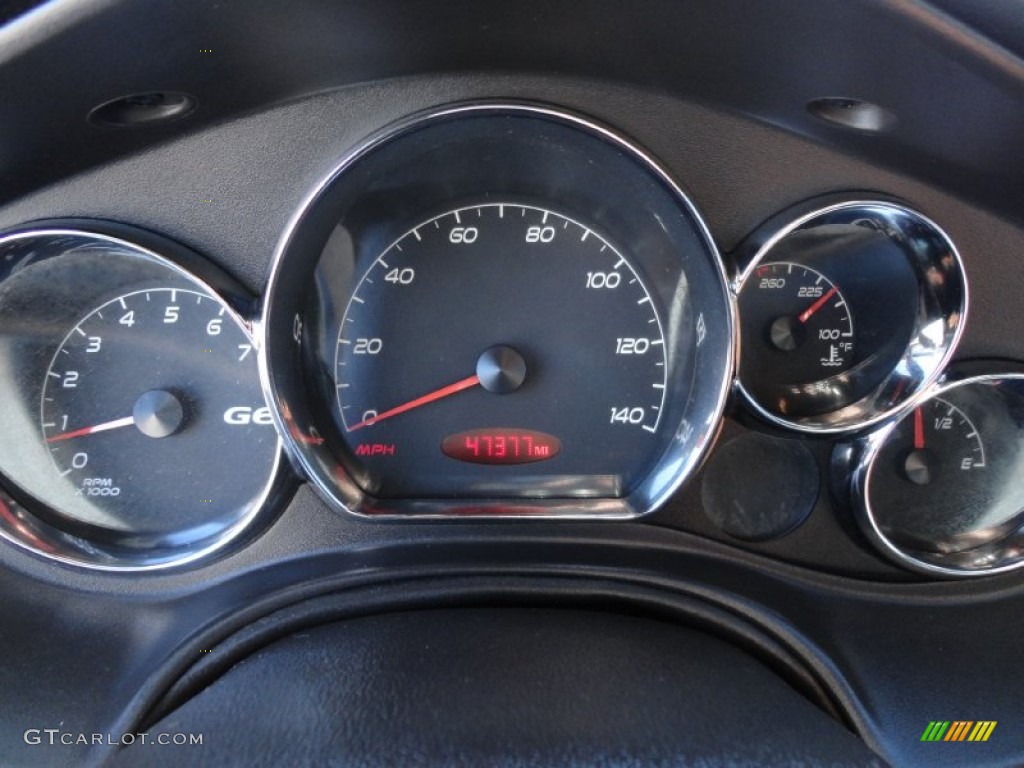 2007 Pontiac G6 GT Convertible Gauges Photo #63510619