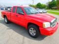 2006 Flame Red Dodge Dakota SLT Club Cab  photo #2