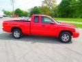 2006 Flame Red Dodge Dakota SLT Club Cab  photo #3