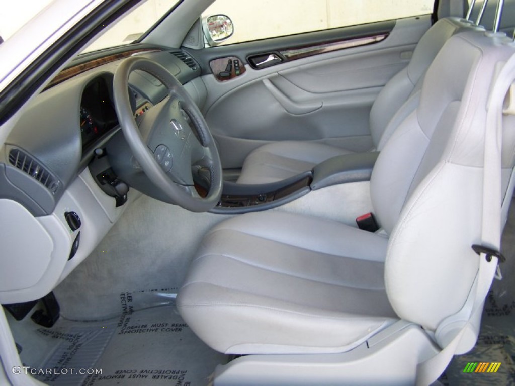 Ash Interior 2001 Mercedes-Benz CLK 320 Coupe Photo #63511660