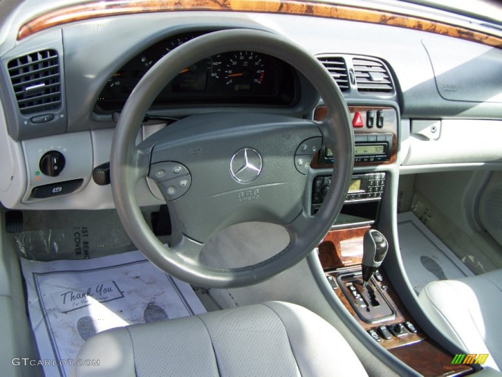 2001 Mercedes-Benz CLK 320 Coupe Ash Dashboard Photo #63511787