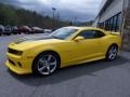 2012 Rally Yellow Chevrolet Camaro SS/RS Coupe  photo #2