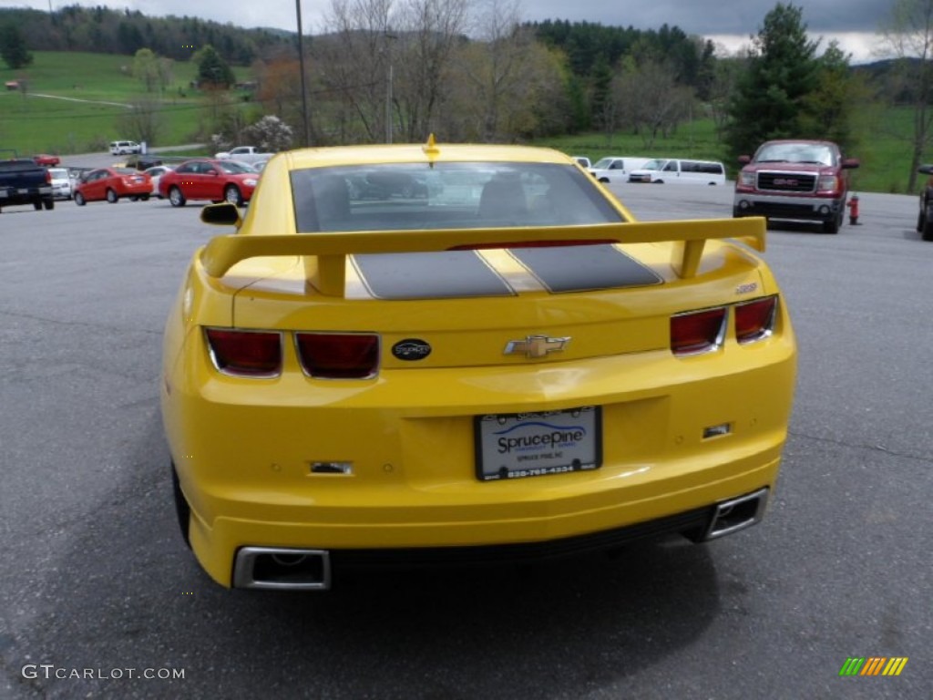 2012 Camaro SS/RS Coupe - Rally Yellow / Black photo #5