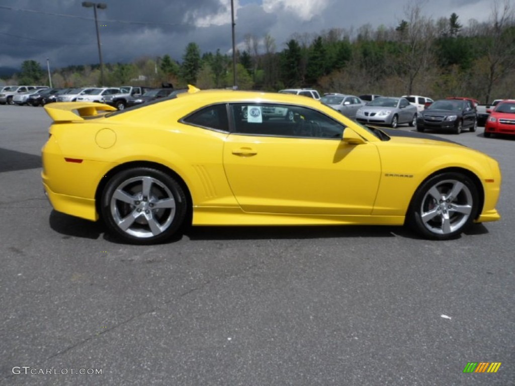 Rally Yellow 2012 Chevrolet Camaro SS/RS Coupe Exterior Photo #63512089
