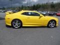 Rally Yellow 2012 Chevrolet Camaro SS/RS Coupe Exterior