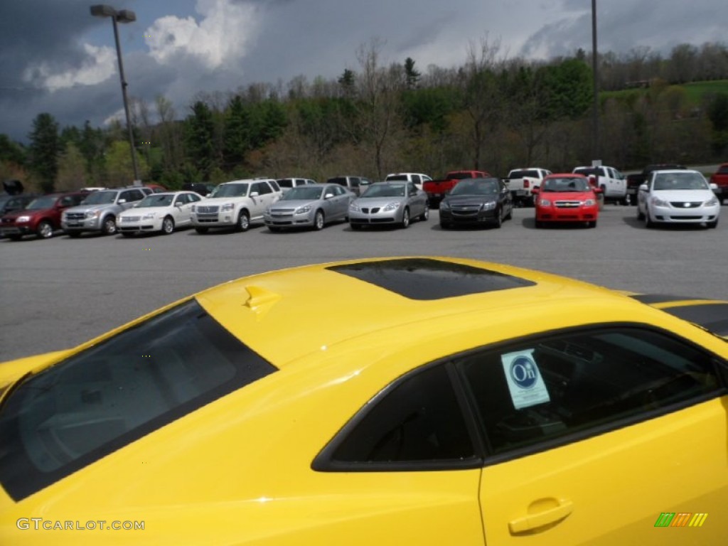 2012 Camaro SS/RS Coupe - Rally Yellow / Black photo #8