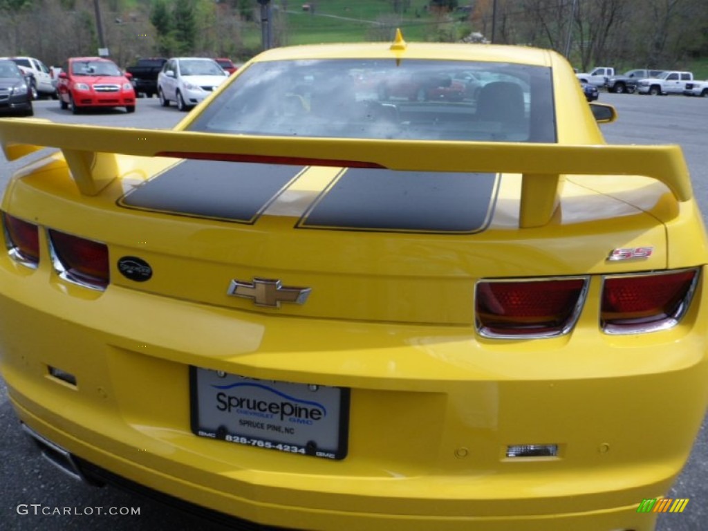 2012 Camaro SS/RS Coupe - Rally Yellow / Black photo #9