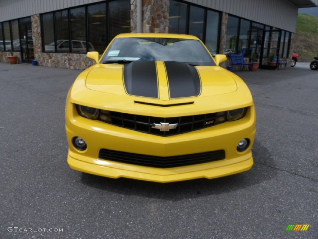 2012 Camaro SS/RS Coupe - Rally Yellow / Black photo #10