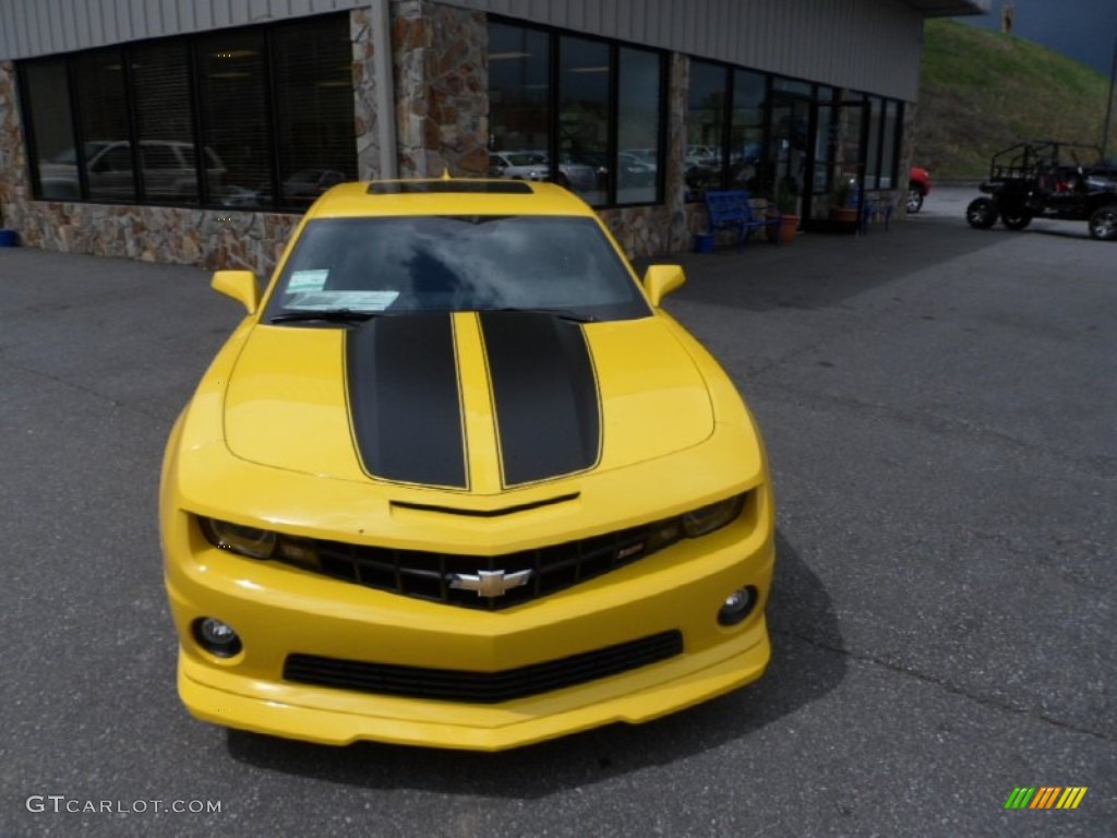 2012 Camaro SS/RS Coupe - Rally Yellow / Black photo #11