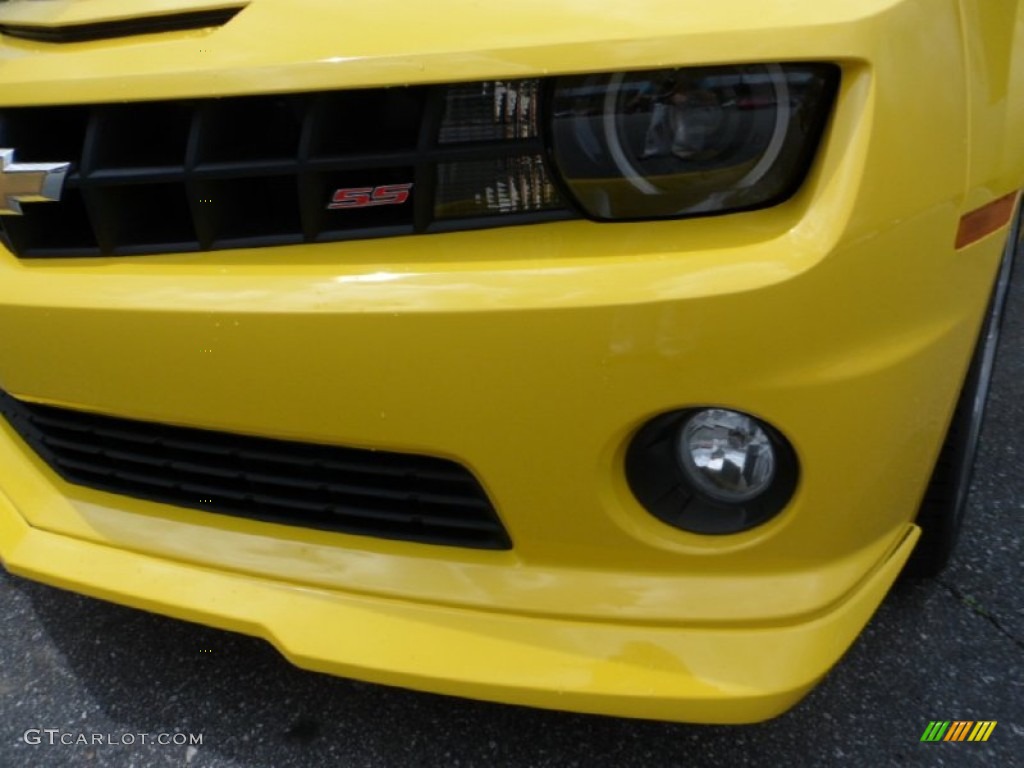 2012 Camaro SS/RS Coupe - Rally Yellow / Black photo #12